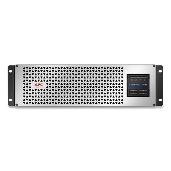 APC® SMTL1500RM3UC Smart-UPS Li-Ion Rackmount Battery Backup System, 6 Outlets, 1,500 VA, 680 J (APWSMTL1500RM3U)