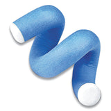 UT Wire® Flexi Ties Cushioned Cable Ties, 0.4" x 5", Assorted Colors, 8/Pack (RBOUTWFT1203) Pack of 8