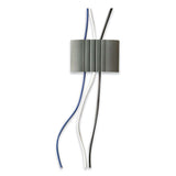 UT Wire® Cable Station 2, 4.75" x 2.75" Gray (RBOUTWCS04GY)
