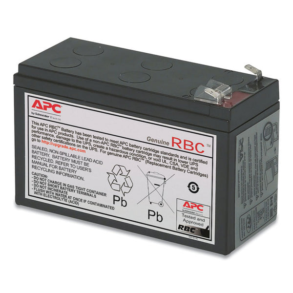 APC® UPS Replacement Battery, Cartridge #2 (RBC2) (SEURBC2)