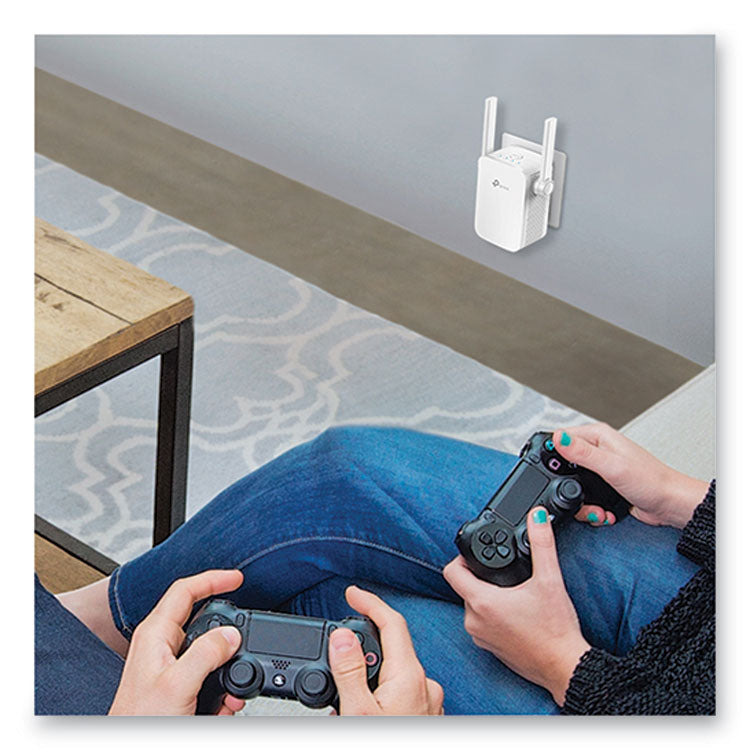 TP-Link RE205 AC750 Wi-Fi Range Extender, 1 Port, Dual-Band 2.4 GHz/5 GHz (TPLRE205) Each