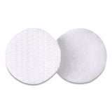 VELCRO® Brand Sticky-Back Fasteners, Removable Adhesive, 0.75" dia, White, 200/Box (VEK91824) Box of 200