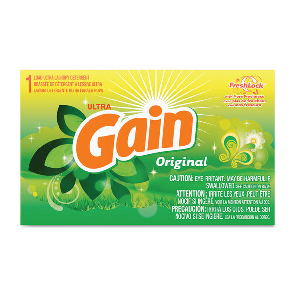 Gain® Powder Laundry Detergent, Original Scent, 1.8 oz Box, 156 Boxes/Carton (PGC49338) Case of 156