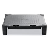 Mind Reader Monitor Stand Riser with Drawer, 17" x 13" x 3.75", Black, Supports 22 lbs (EMSDRPLMONSTBLK) Each