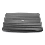 Mind Reader Adjustable Height Ergonomic Footrest, 17.62w x 14d x 3.75h, Black (EMSFTLINEBLK) Each