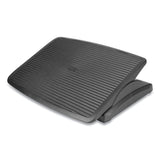 Mind Reader Adjustable Height Ergonomic Footrest, 17.62w x 14d x 3.75h, Black (EMSFTLINEBLK) Each