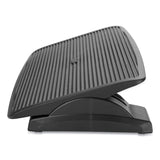 Mind Reader Adjustable Height Ergonomic Footrest, 17.62w x 14d x 3.75h, Black (EMSFTLINEBLK) Each