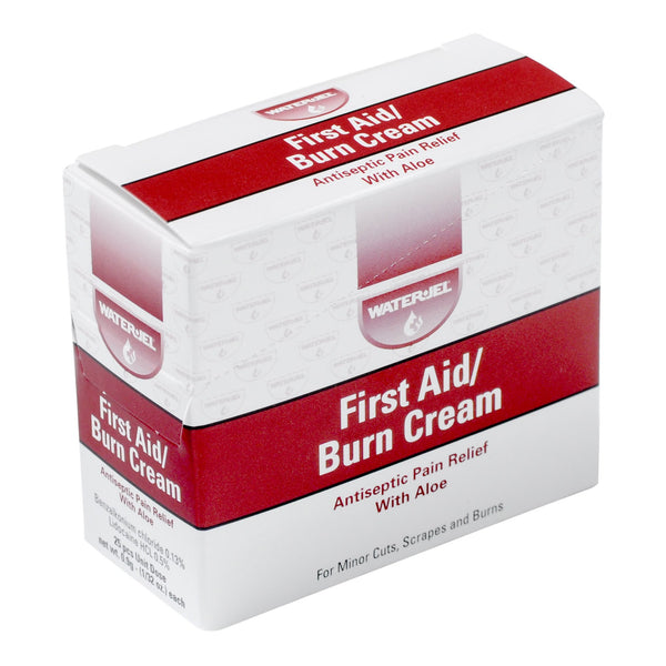 Water Jel® Burn Relief BZK (Benzalkonium Chloride) / Lidocaine HCl Cream 0.9 Gram Individual Packet (786426_BX) 25/BX