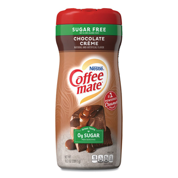 Coffee mate® Sugar Free Chocolate Creme Powdered Creamer, 10.2 oz, 6/Carton (NES59573CT) Case of 6