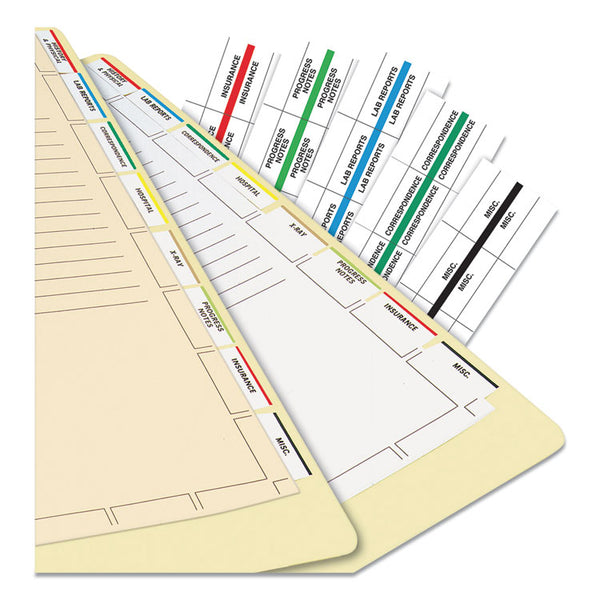 Tabbies® Medical Chart Index Divider Sheets, Untabbed, 11 x 8.5, Manila, 400/Box (TAB54519)