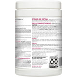Dispatch® with Bleach Surface Disinfectant Cleaner Premoistened Manual Pull Wipe 150 Count Canister Fruity Floral Bleach Scent NonSterile (735385_PK) 150/PK