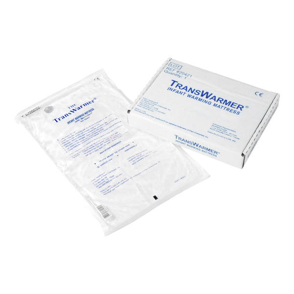 TransWarmer® Infant Transport Mattress Instant Hot Pad Full Body Nonwoven Material Cover / Gel Disposable (271171_CS) 6/CS