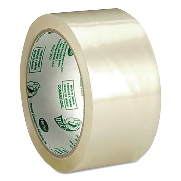 Duck® Commercial Grade Packaging Tape, 3" Core, 1.88" x 54.6 yds, Clear (DUC07567RL)