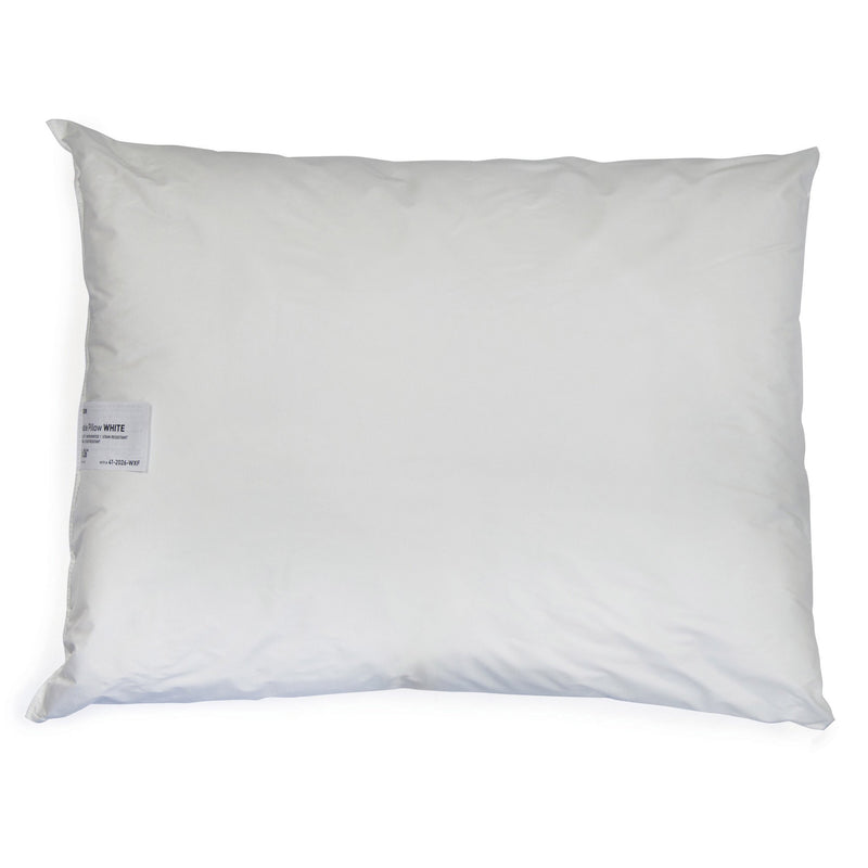 McKesson Bed Pillow 20 X 26 Inch White Reusable (939586_EA) 1/EA