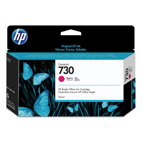 HP HP 730, (P2V63A) Magenta Original Ink Cartridge (HEWP2V63A)