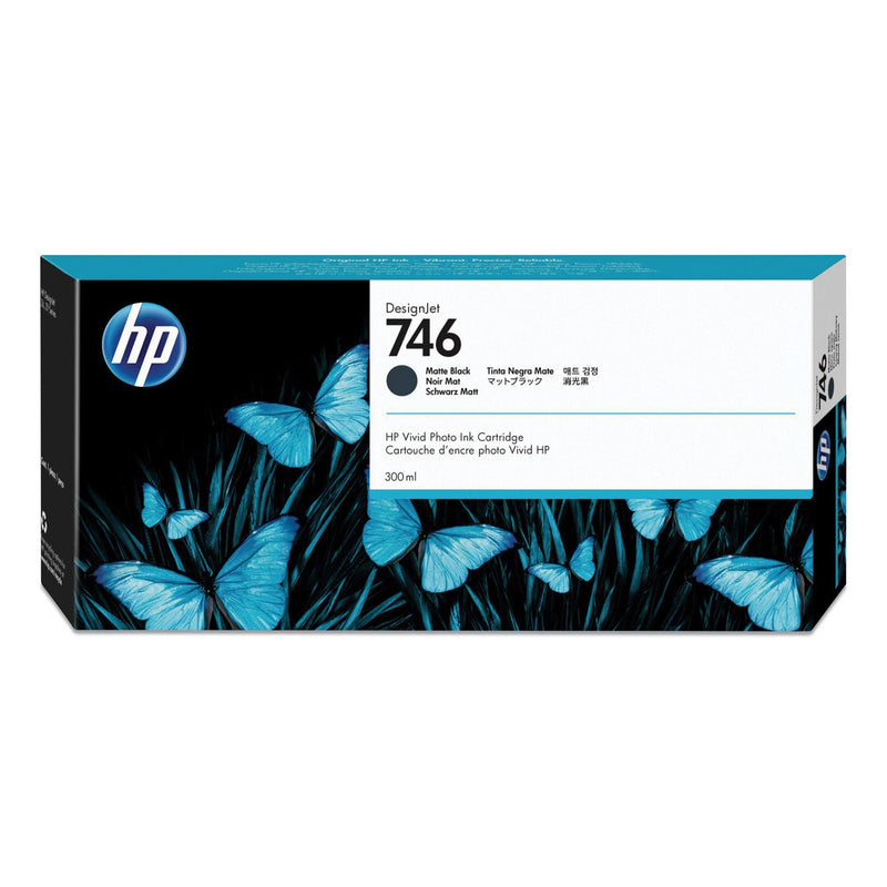 HP HP 746, (P2V83A) Matte Black Original Ink Cartridge (HEWP2V83A) Each