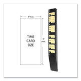 Lathem® Time Time Card Rack for 9" Cards, 25 Pockets, ABS Plastic, Black (LTH259EX) Each