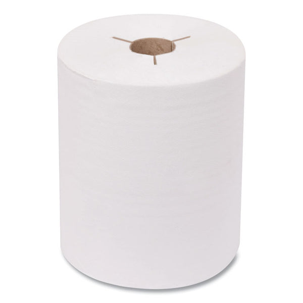 Tork® Advanced Hand Towel Roll, Notched, 1-Ply, 8 x 11, White, 491/Roll, 12 Rolls/Carton (TRK8634550)