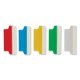Avery® Insertable Index Tabs with Printable Inserts, 1/5-Cut, Assorted Colors, 1.5" Wide, 25/Pack (AVE16228) Pack of 25