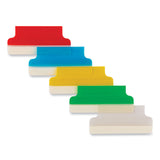 Avery® Insertable Index Tabs with Printable Inserts, 1/5-Cut, Assorted Colors, 1.5" Wide, 25/Pack (AVE16228) Pack of 25