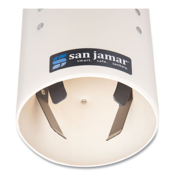 San Jamar® Foam Cup Dispenser with Removable Cap, For 4 oz to 10 oz Cups, Sand (SJMC4210PFSD)