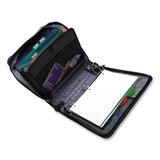 Case it™ Mighty Zip Tab Binder, 3 Rings, 3" Capacity, 11 x 8.5, Black (CAED146BLACK) Each