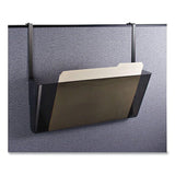 Officemate Plastic Wall-File Pocket, One Pocket, Legal/Letter Size, 16.19" x 4.13" x 7", Smoke (OIC21441)