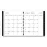 AT-A-GLANCE® Contemporary Monthly Planner, Premium Paper, 11 x 9, Graphite Cover, 12-Month (Jan to Dec): 2025 (AAG70260X45)