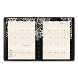 AT-A-GLANCE® Lacey Weekly Block Format Professional Appointment Book, Lacey Artwork, 11 x 8.5, Black/White, 13-Month (Jan-Jan): 2024-2025 (AAG541905)