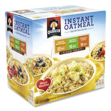 Quaker® Instant Oatmeal, Assorted Varieties, 1.51 oz Envelope, 52/Carton, Ships in 1-3 Business Days (GRR22000482) Case of 52