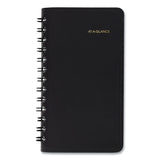 AT-A-GLANCE® Weekly Planner, 4.5 x 2.5, Black Cover, 12-Month (Jan to Dec): 2024 (AAG7003505)