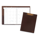 AT-A-GLANCE® Signature Collection Monthly Clipfolio, 11 x 8, Distressed Brown Cover, 13-Month (Jan to Jan): 2024 to 2025 (AAGYP60009)