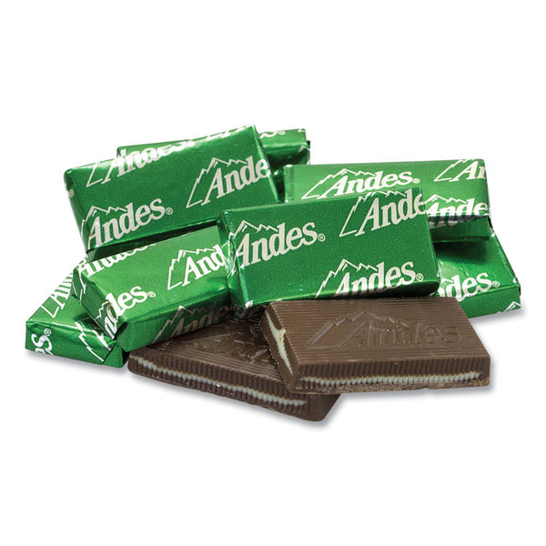 Andes® Creme de Menthe Chocolate Mint Thins, 240 Pieces/40 oz Tub, 1 Tub/Carton, Ships in 1-3 Business Days (GRR20906034)