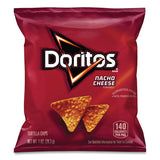 Doritos® Nacho Cheese Tortilla Chips, 1 oz Snack Bag, 50/Carton, Ships in 1-3 Business Days (GRR22000475) Case of 50