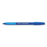 Paper Mate® InkJoy 100 Ballpoint Pen/Stylus, Stick, Medium 1 mm, Blue Ink, Blue Barrel, 12/Pack (PAP1924320DZ) 1 Dozen