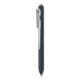 Paper Mate® InkJoy Gel Pen, Retractable, Medium 0.7 mm, Black Ink, Black/Smoke Barrel, 8/Pack (PAP1958856)