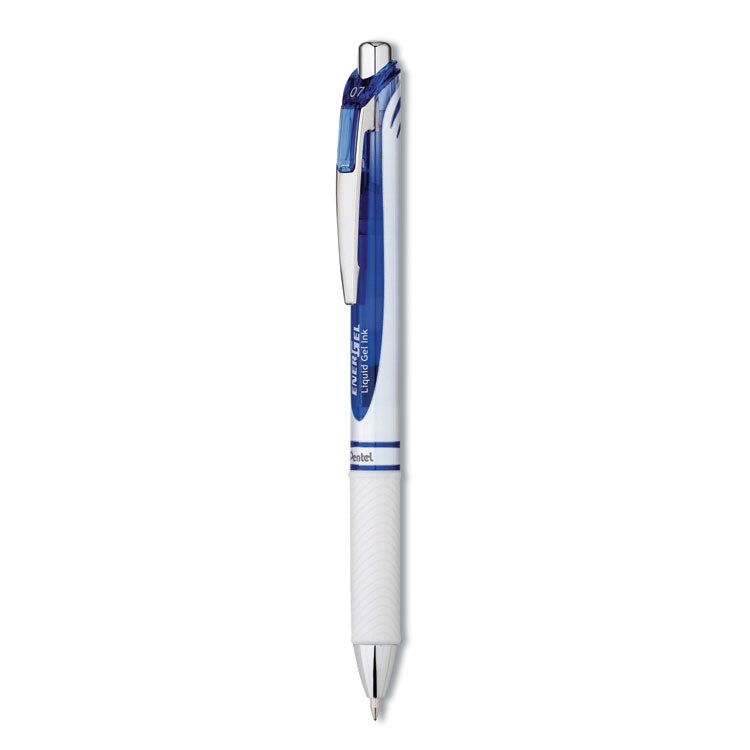 Pentel® EnerGel RTX Gel Pen, Retractable, Medium 0.7 mm, Three Assorted Ink and Barrel Colors, 3/Pack (PENBL77WBPS3M1)