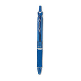 Pilot Acroball Pen, .1mm, Retractable, Blue Barrel/Ink (PIL31811) Each