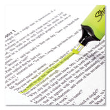 Sharpie® Clearview Tank-Style Highlighter, Yellow Ink, Chisel Tip, Yellow/Black/Clear Barrel, 3/Pack (SAN1904613) Pack of 3