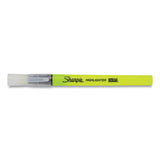 Sharpie® Clearview Pen-Style Highlighter, Fluorescent Yellow Ink, Chisel Tip, Yellow/Black/Clear Barrel, 3/Pack (SAN1950745) Pack of 4