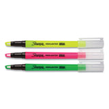 Sharpie® Clearview Pen-Style Highlighter, Assorted Ink Colors, Chisel Tip, Assorted Barrel Colors, 3/Pack (SAN1950748)