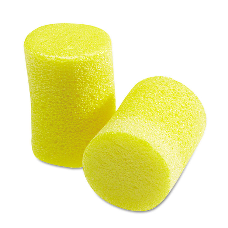 3M™ E-A-R Classic Earplugs, Pillow Paks, Cordless, PVC Foam, Yellow, 30 Pairs/Box (MMM3101060)