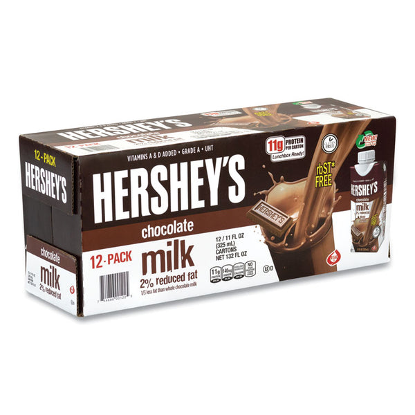 Hershey®'s 2% Reduced Fat Chocolate Milk, 11 oz, 12/Carton, Ships in 1-3 Business Days (GRR22000811)