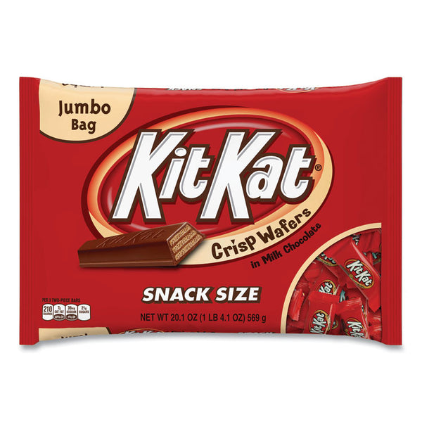 Kit Kat® Snack Size, Crisp Wafers in Milk Chocolate, 20.1 oz Bag, Ships in 1-3 Business Days (GRR24600011) Each