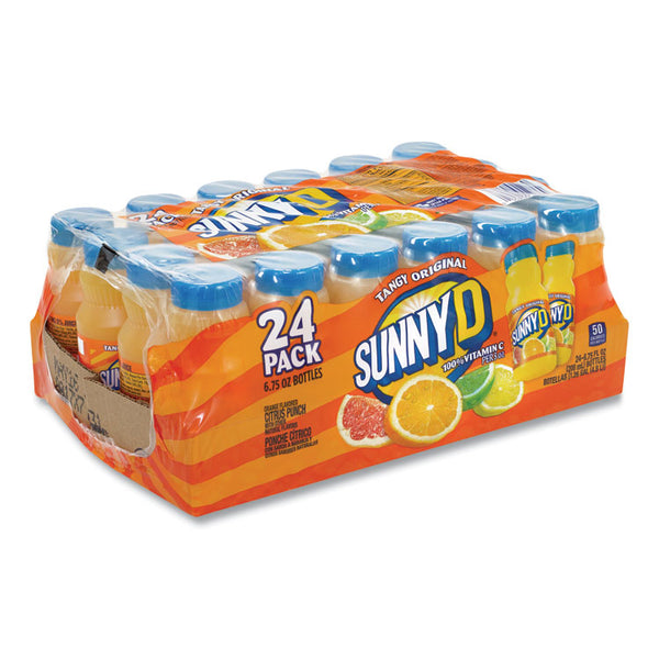 SUNNY D® Tangy Original Orange Flavored Citrus Punch, 6.75 oz Bottle, 24/Carton, Ships in 1-3 Business Days (GRR90000121)
