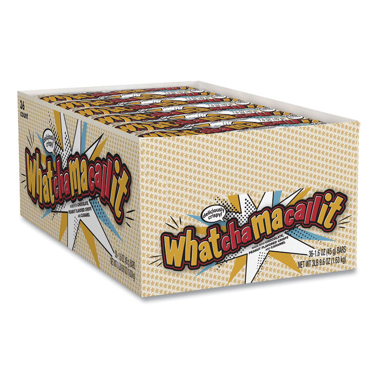 WHATCHAMACALLIT Candy Bar, 1.6 oz Bar, 36 Bars/Box, Ships in 1-3 Business Days (GRR24600188) Case of 36