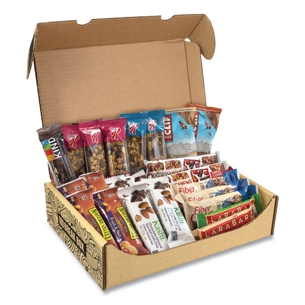 Snack Box Pros Healthy Snack Bar Box, 23 Assorted Snacks/Box, Ships in 1-3 Business Days (GRR700S0001) Each