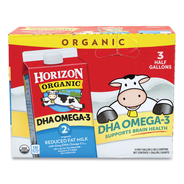 Horizon Organic Organic 2% Milk, 64 oz Carton, 3/Carton, Ships in 1-3 Business Days (GRR90200055)