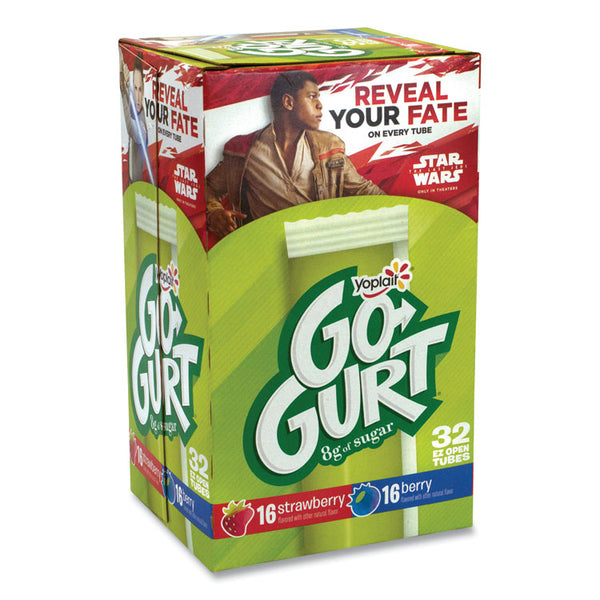 Yoplait® Go-Gurt Low Fat Yogurt, 2 oz Tube, 32 Tubes/Carton, Ships in 1-3 Business Days (GRR90200002)