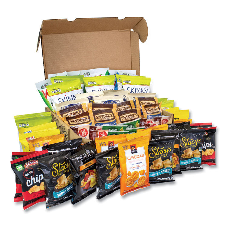 Snack Box Pros Big Healthy Snack Box, 61 Assorted Snacks/Box, Ships in 1-3 Business Days (GRR700S0025) Each